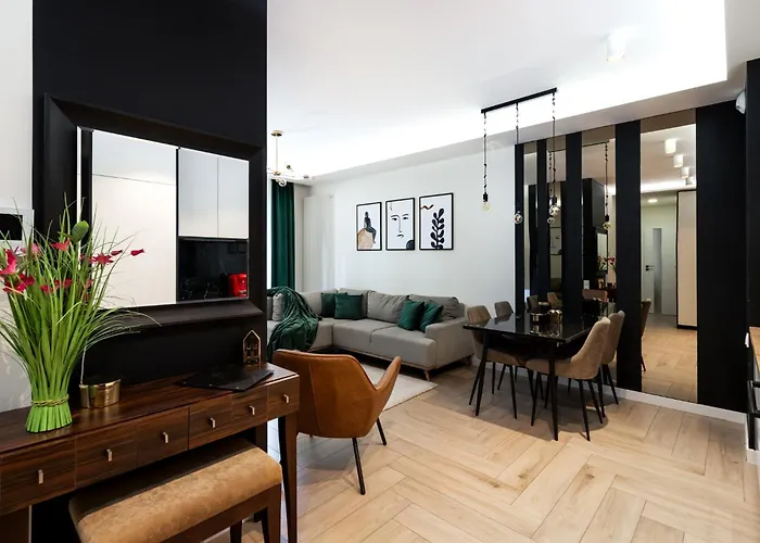 Golden Apartments Warsaw - Two Bedrooms Luxury Apartment In The Center - Mennica Residence